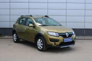 Зеленый Renault Sandero Stepway 1.6 MT (82 л.с.) 2015 фото 2