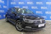 черный Volkswagen Passat 1.8 AMT (180 л.с.) 2018 фото 1