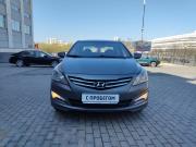 серый Hyundai Solaris 1.4 AT (107 л.с.) 2016 фото 3