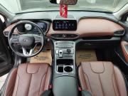 серый Hyundai Santa Fe 2.2d AT (200 л.с.) 4WD 2021 фото 4