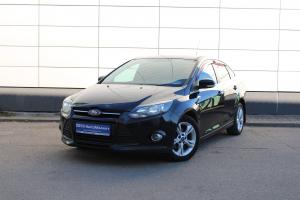 Черный Ford Focus 1.6 MT (125 л.с.) 2011