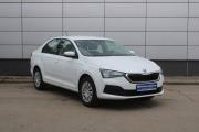 Белый Skoda Rapid 1.6 AT (110 л.с.) 2020 фото 2