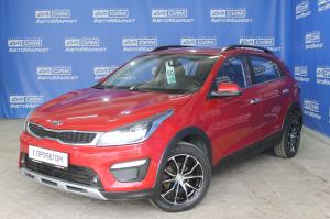 красный Kia Rio, IV X-Line 1.6 AT (123 л.с.) 2020