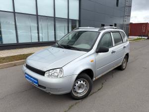 Серебряный Lada (ВАЗ) Kalina 1.6 MT (81 л.с.) 2008