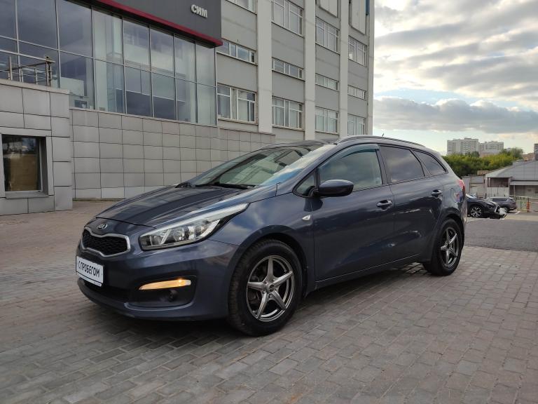 синий Kia Ceed 1.6 MT (130 л.с.) 2015
