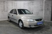 Бежевый Hyundai Accent ТагАЗ 1.5 AT (102 л.с.) 2008 фото 2