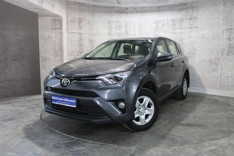 Серый Toyota RAV4 2.0 CVT (146 л.с.) 4WD 2016