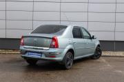 Синий Renault Logan 1.6 MT (84 л.с.) 2011 фото 5