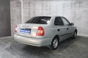 Бежевый Hyundai Accent ТагАЗ 1.5 AT (102 л.с.) 2008 фото 5