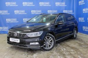 черный Volkswagen Passat 1.8 AMT (180 л.с.) 2018