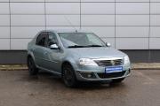Синий Renault Logan 1.6 MT (84 л.с.) 2011 фото 2