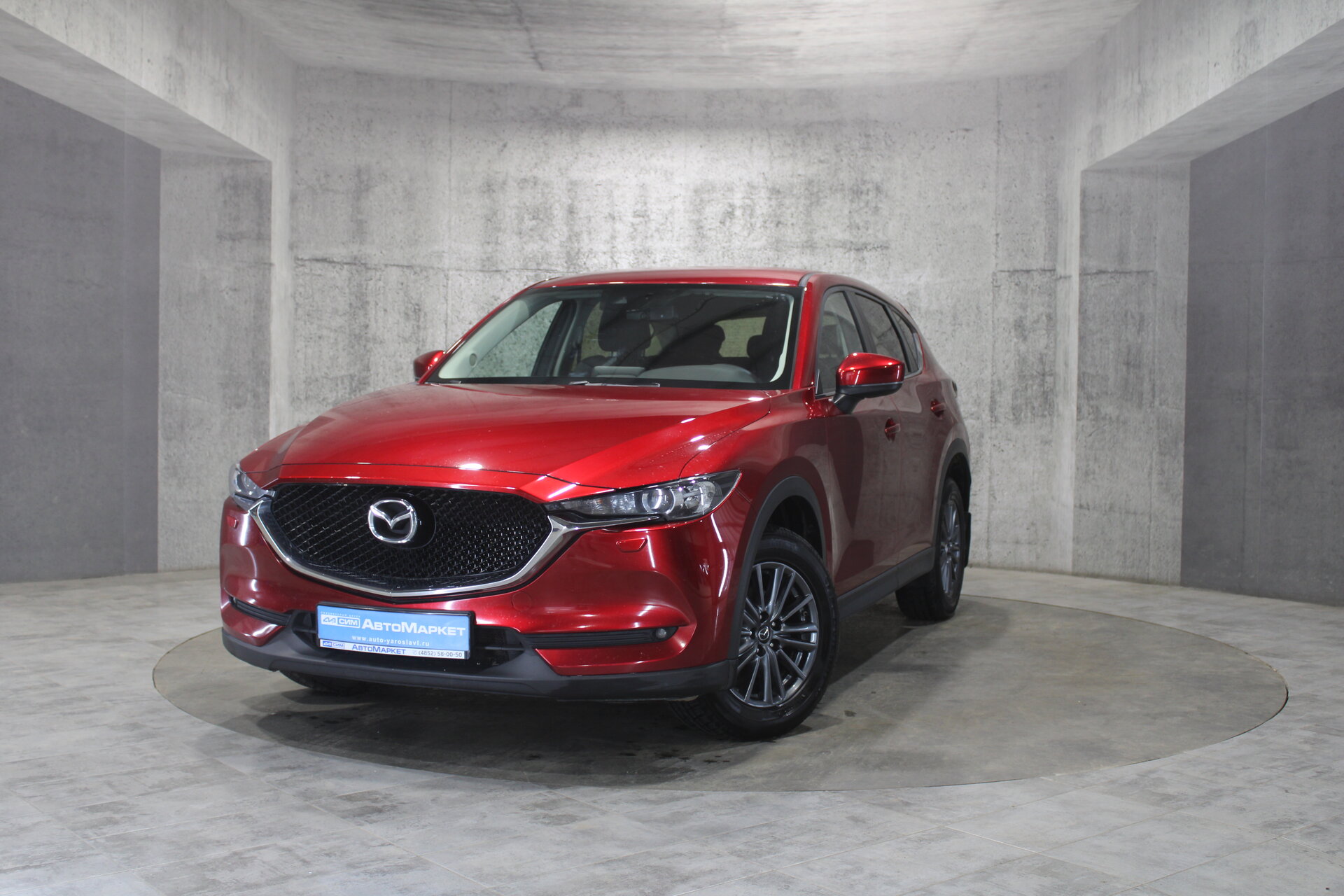 Красный Mazda CX-5 2.0 AT (150 л.с.) 2019