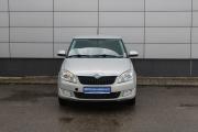 Серебряный Skoda Fabia 1.2 MT (70 л.с.) 2012 фото 1