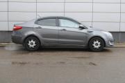 Серый Kia Rio 4-speed 1.6 AT (123 л.с.) 2012 фото 3