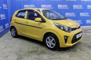 желтый Kia Picanto 1.3 AT (84 л.с.) 2019 фото 1