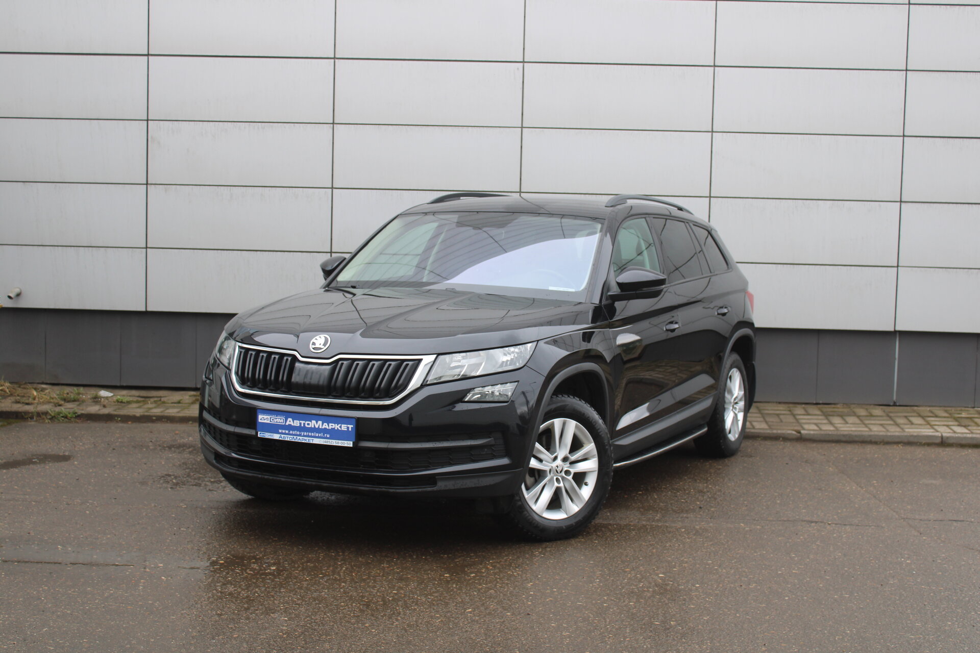 Черный Skoda Kodiaq 1.4 AMT (150 л.с.) 4WD 2018