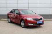 Пурпурный Skoda Rapid 1.6 MT (90 л.с.) 2016 фото 2
