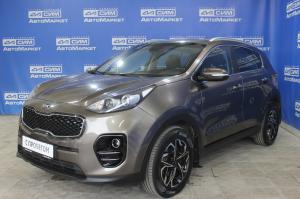 коричневый Kia Sportage, IV 2.0 AT (150 л.с.) 2018