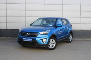 Синий Hyundai Creta 2.0 AT (150 л.с.) 2018