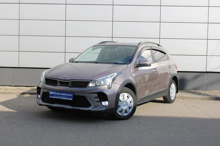 Коричневый Kia Rio X 1.6 AT (123 л.с.) 2020