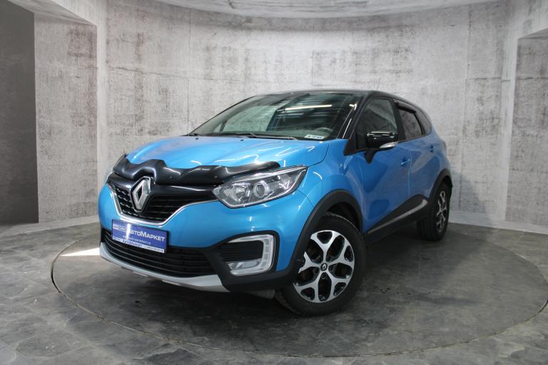 Голубой Renault Kaptur 2.0 MT (143 л.с.) 4WD 2017