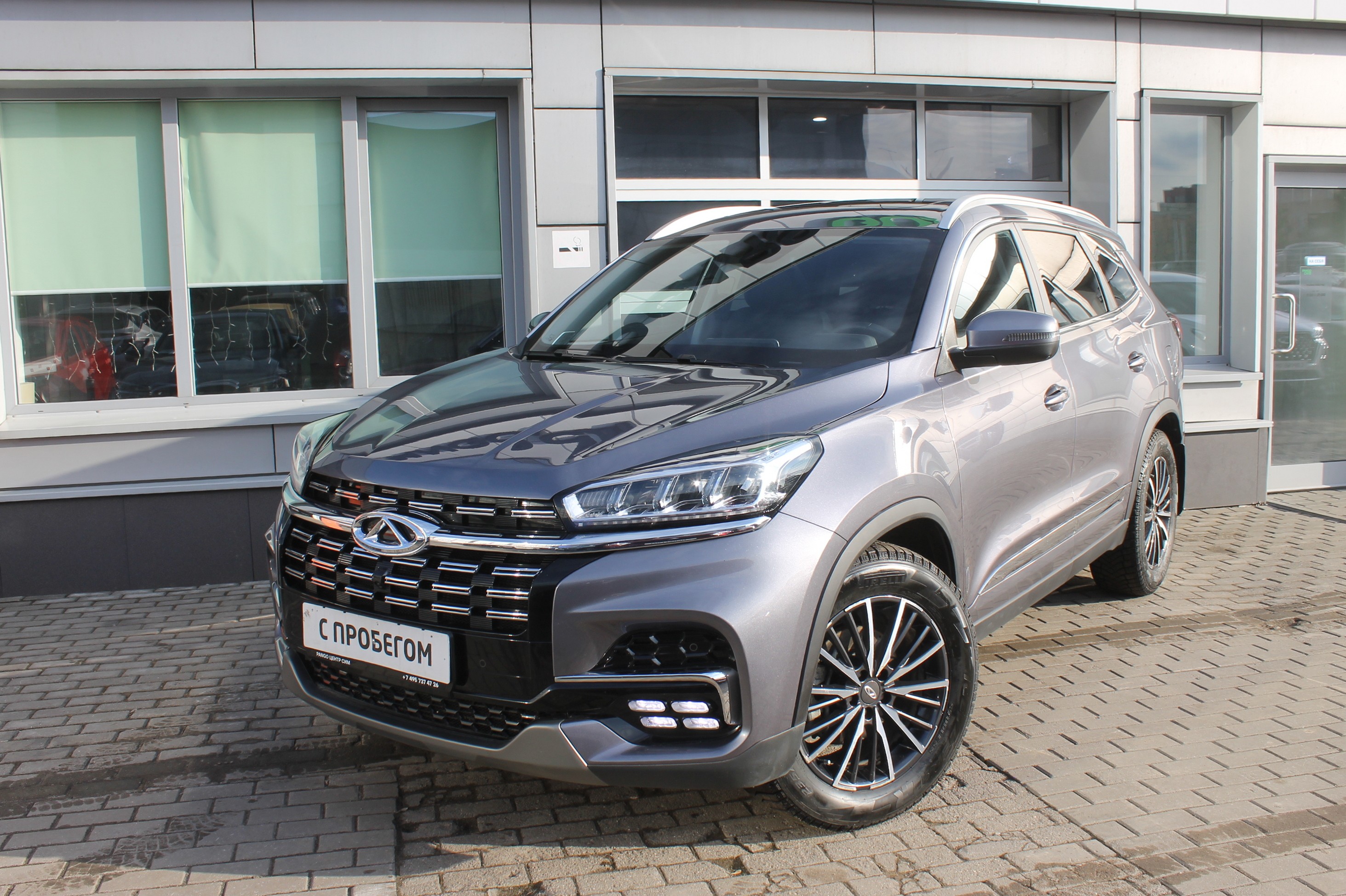 серый Chery Tiggo 8 1.5 AMT (147 л.с.) 2024