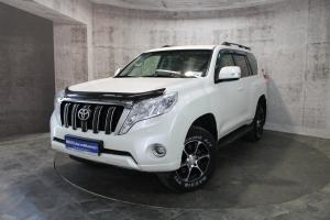 Белый Toyota Land Cruiser Prado 3.0d AT (173 л.с.) 4WD 2013