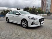 белый Hyundai Sonata 2.4 AT (188 л.с.) 2018 фото 28