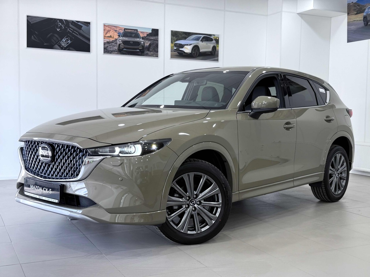 Желтый Mazda CX-5 2.0 AT (150 л.с.) 4WD 2025