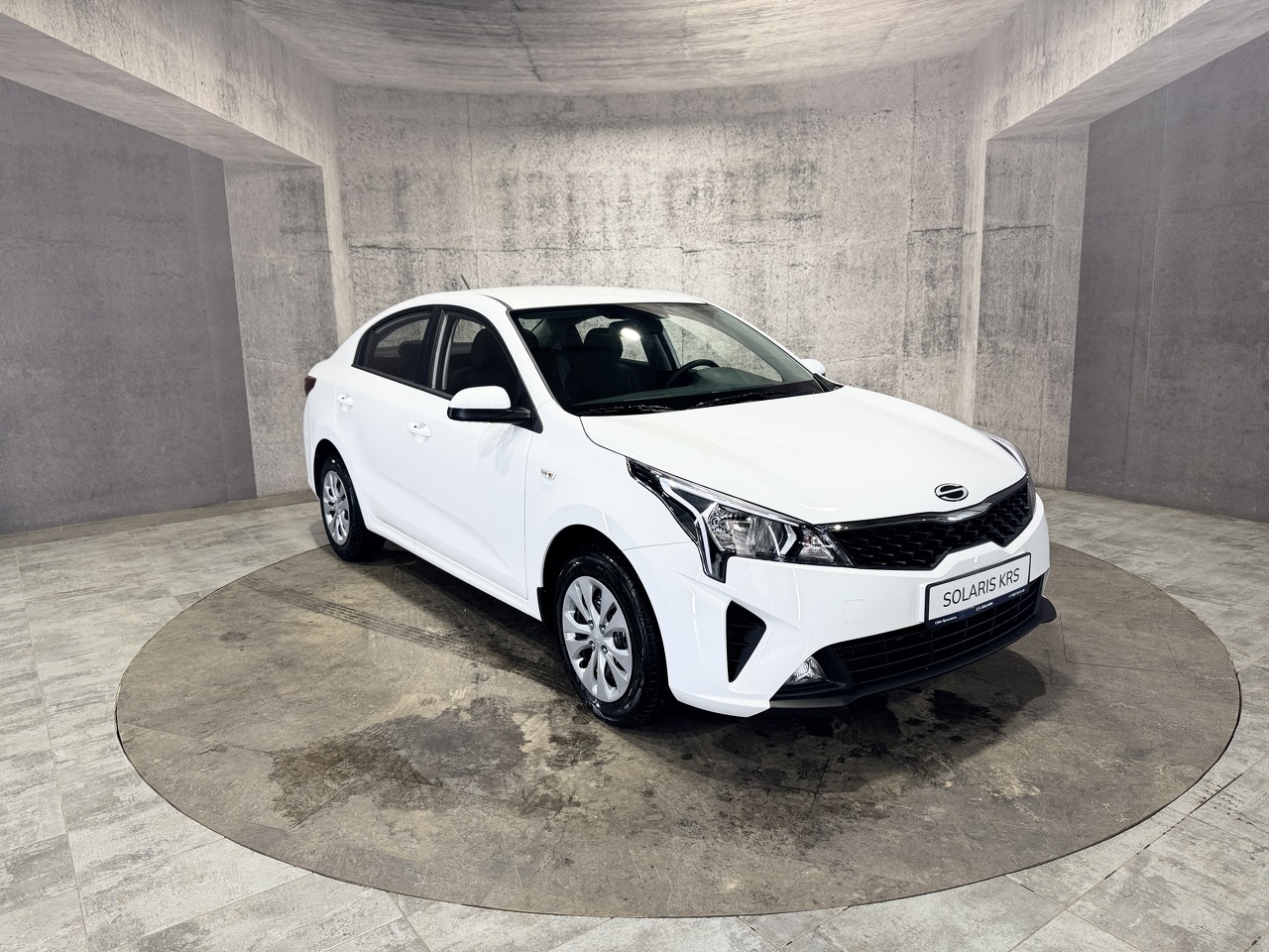 белый Solaris KRS 1.6 AT (123 л.с.) 2025