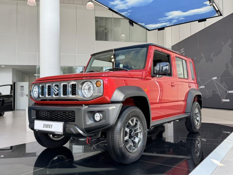 красный Suzuki Jimny 1.5 AT (102 л.с.) 4WD 2025