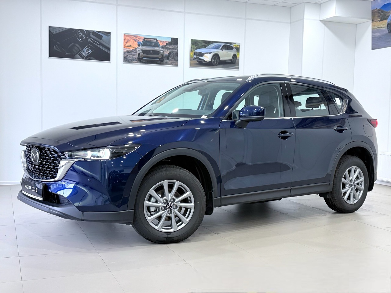 синий Mazda CX-5 2.0 AT (155 л.с.) 2026