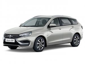 серебряный Lada (ВАЗ) Vesta SW 1.6 MT (106 л.с.) 2026