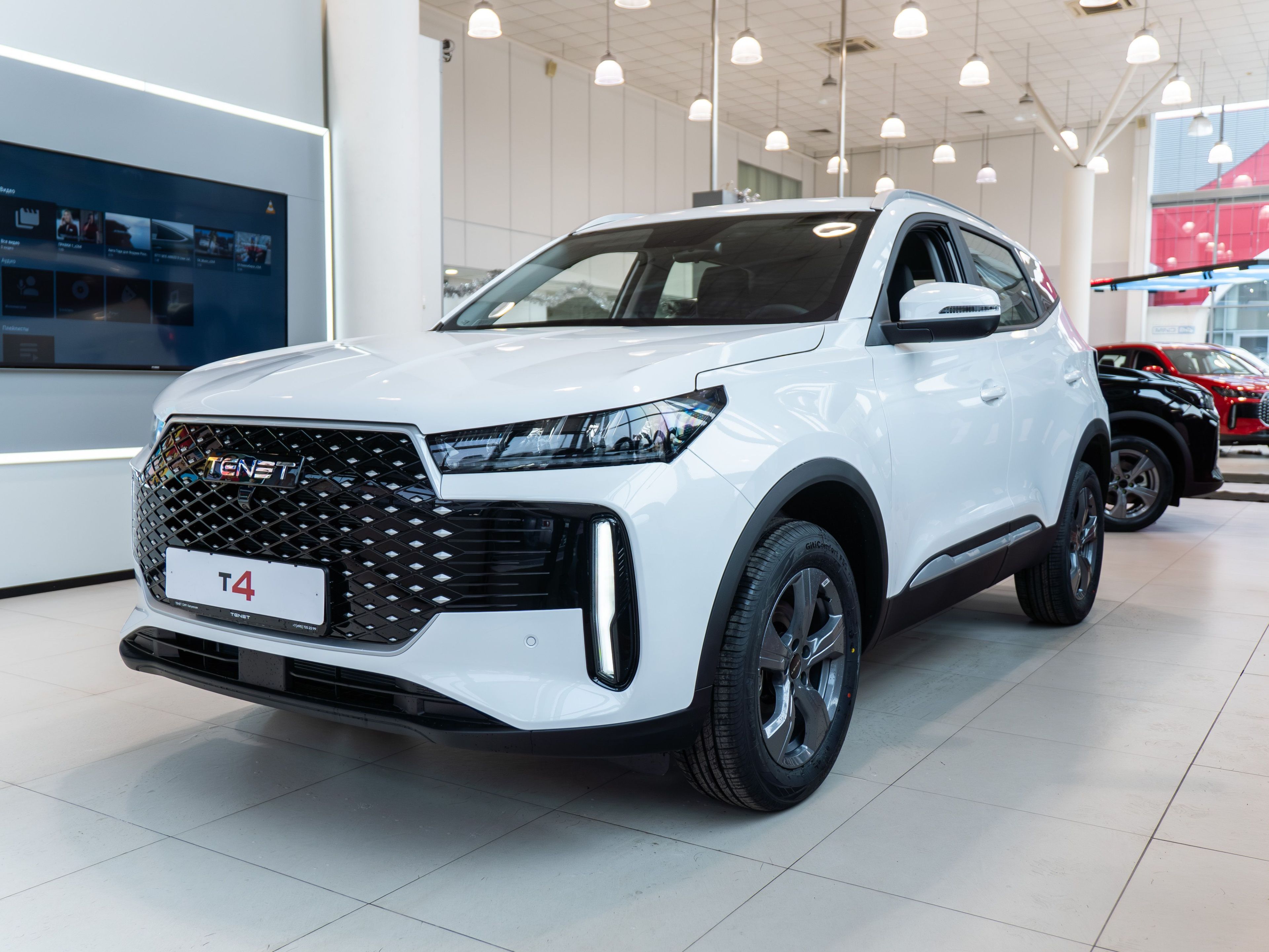 Белый TENET T4 1.5 AMT (147 л.с.) 4WD 2025