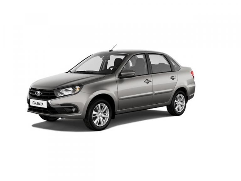 серебряный Lada (ВАЗ) Granta 1.6 MT (90 л.с.) 2026