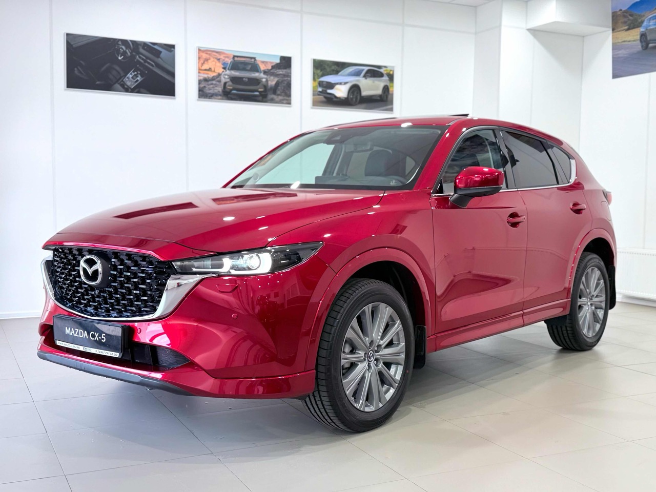 красный Mazda CX-5 2.0 AT (150 л.с.) 4WD 2025