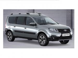 серебряный Lada (ВАЗ) Largus Cross 1.6 MT (106 л.с.) 2025