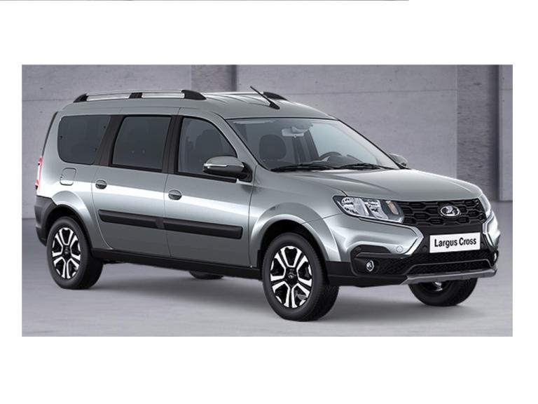 серебряный Lada (ВАЗ) Largus Cross 1.6 MT (106 л.с.) 2025